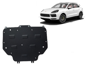 Scut Motor Metalic Scut cutie de viteză Porsche Cayenne - (2018 - 2026)