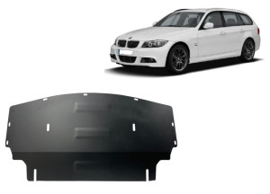 Scut Motor Metalic Scut sub bara fata si radiator BMW seria 3 - E90 - (2004 - 2013)