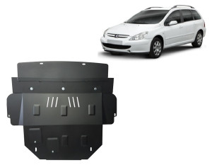 Scut Motor Metalic Scut motor Peugeot 307 - (2001 - 2008)
