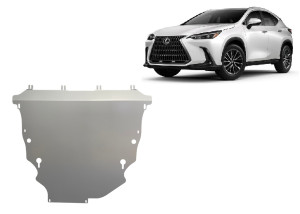 Scut Motor Metalic Scut motor din aluminiu Lexus NXAZ20 - (2021 - 2026)