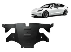 Scut Motor Metalic Scut motor spate Tesla Model 3 AWD - (2017 - 2026)