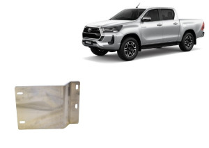 Scut Motor Metalic Scut senzor filtru de particule din aluminiu Toyota Hilux - (2021 - 2026)
