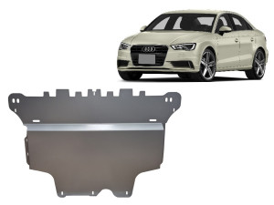 Scut Motor Metalic Scut motor din aluminiu Audi A3 - (2012 - 2020)