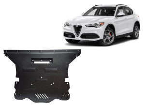 Scut Motor Metalic Scut motor Alfa Romeo Stelvio - (2016 - 2026)
