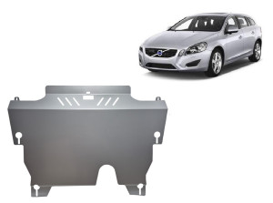Scut Motor Metalic Scut motor și cutie de viteză din aluminiu Volvo V60 - (2010 - 2018)