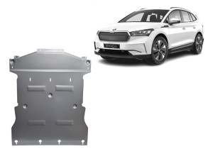 Scut Motor Metalic Scut motor din aluminiu Skoda Enyaq - (2022 - 2026)
