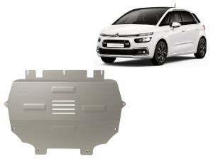 Scut Motor Metalic Scut motor din aluminiu Citroen Grand C4 SpaceTourer - (2018 - 2022)