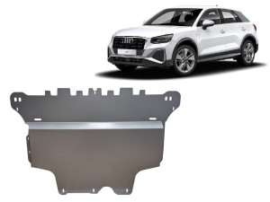 Scut Motor Metalic Scut motor din aluminiu Audi Q2 - (2021 - 2026)