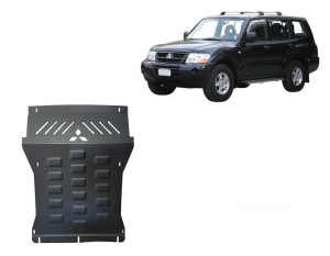 Scut Motor Metalic Scut motor și radiator Mitsubishi Pajero 3 (V60, V70) Vers 2.0 - (1999 - 2007)