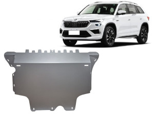 Scut Motor Metalic Scut motor din aluminiu Skoda Kodiaq - (2024 - 2026)