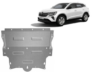Scut Motor Metalic Scut motor din aluminiu Renault Austral - (2022 - 2026)