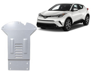 Scut Motor Metalic Scut antifurt din aluminiu pentru catalizator Toyota C-HR - (2016 - 2023)
