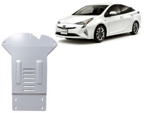 Scut Motor Metalic Scut antifurt din aluminiu pentru catalizator Toyota Prius - (2019 - 2026)
