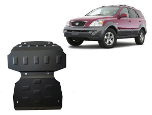 Scut Motor Metalic Scut motor și radiator Kia Sorento - (2001 - 2006)
