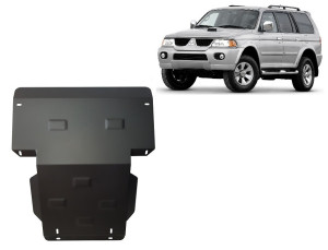Scut Motor Metalic Scut motor și radiator Mitsubishi Pajero Sport 1 - (1998 - 2007)