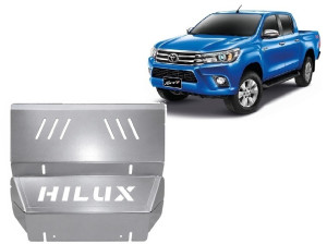 Scut Motor Metalic Scut radiator din aluminiu Toyota Hilux Revo - (2016 - 2026)