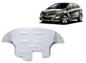 Scut Motor Metalic Scut motor din aluminiu Hyundai i30 - (2017 - 2026)