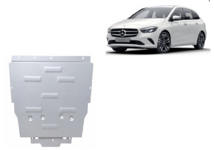 Scut Motor Metalic Scut motor din aluminiu Mercedes B-Classe - (2018 - 2026)