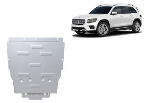 Scut Motor Metalic Scut motor din aluminiu Mercedes GLB - (2020 - 2026)