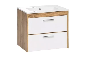 Servant med skap 60 cm Ibiza White 820
