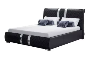 Seng med oppbevaring 180x200 sengebunn svart Niko