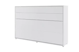 Skapseng hvit matt 120x200 madrass led Bed Concept BC-05