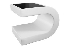 Hvit nattbord Figaro