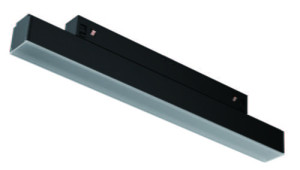 48V Banda 25 Track Light (Options: Standard, Finish: Black, Colour Temp.: Warm White (2700K))