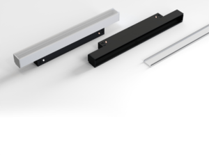 48V Banda 25 Track Light (Options: Standard, Finish: Black, Colour Temp.: Warm White (3000K))