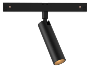 6W 48V Sottile 25 Spot Light (Options: Standard, Finish: Black, Baffle: White, Colour Temp.: Warm White (3000K), Beam Angle: 24°)