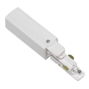 Global Trac® 3 Circuit DALI Pulse End Feed XTSC611/2 (Finish: White, Options: Left) (Finish: White, Options: Left)