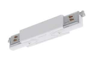 Unipro® Middle Feed 3 Circuit Track Lighting - MCU3W/MCU3B (Finish: Black / White) (Finish: White) (Finish: White)