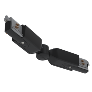 Unipro® Adjustable Connector 3 Circuit Track Lighting - ALC3B/ALC3W (Finish: Black / White) (Finish: Black) (Finish: Black)