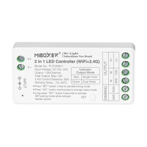 Wifi+2.4G 2 in 1 LED Strip Controller - Tuya/Smart Life Control