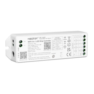 Wifi+2.4G 5 in 1 LED Strip Controller - Tuya/Smart Life Control
