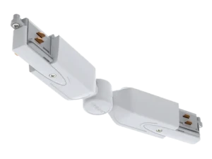 Unipro® Adjustable Connector 3 Circuit Track Lighting - ALC3B/ALC3W (Finish: Black / White) (Finish: White) (Finish: White)
