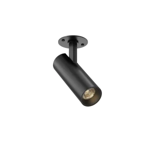 Tubular 40 Besa Plate (Finish: Black, Baffle Colour: Black Baffle, Colour Temp.: 90CRI 2700K, Beam Angle: 18°, Accessories: No Accessory) (Finish: Bla