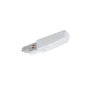 Unipro® DALI Live Feed 3 Circuit Track Lighting - CCU3A/CCU3B (Finish: Black / White) (Polarity: Earthing - Right, Finish: White) (Polarity: Earthing