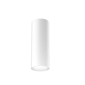 Tubular 60 Surface Mount Fixed (Finish: White, Baffle Colour: White Baffle, Colour temp: 90CRI 2700K, Beam Angle: 24°, Accessories: No Accessory, Dimm