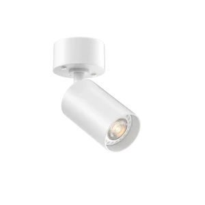 Tubular 50 Surface Mounted (Finish: White) (Finish: White)