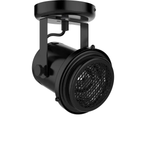 Pinspot Surface Mount (Finish: Black, Colour temp: 90CRI 2700K, Beam Angle: 40°, Accessories: Honeycomb, Dimming Type: Mains Dimmable) (Finish: Black,