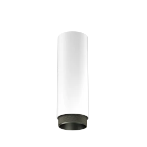 Tubular Snoot 60 Surface Mount Fixed (Finish: White, Snoot Colour: Bronze Snoot, Colour temp: 90CRI 2700K, Beam Angle: 36°, Accessories: No Accessory,