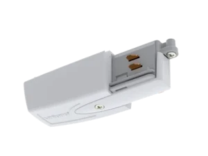 Unipro® Live Feed 3 Circuit Track Lighting - CU3A/CU3B (Finish: Black / White) (Polarity: Left (CU3A), Finish: White) (Polarity: Left (CU3A), Finish: