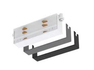 Unipro® Track Coupler 3 Circuit Lighting - JU3 (Finish: Black / White)