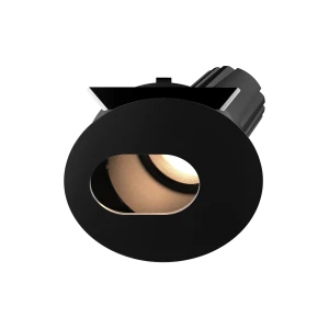 Darklight LED Wall Adjustable (Finish: Black, Wattage: 9W, Colour Temp.: 90CRI 2700K, Beam Angle: 28°, Dimming Type: Mains Dimmable, Accessories: No A