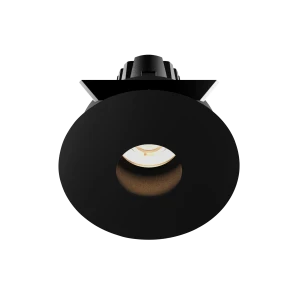 Darklight LED Fixed (Finish: Black, Wattage: 9W, Colour Temp.: 90CRI 2700K, Beam Angle: 28°, Dimming Type: DALI, Accessories: Honeycomb) (Finish: Blac