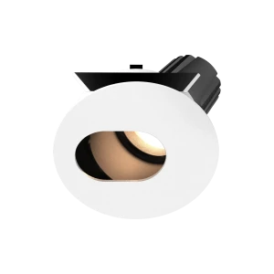 Darklight LED Wall Adjustable (Finish: White, Wattage: 9W, Colour Temp.: 90CRI 3000K, Beam Angle: 15°, Dimming Type: Mains Dimmable, Accessories: No A