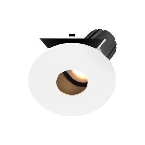 Darklight LED Adjustable (Finish: White, Wattage: 9W, Colour Temp.: 90CRI 4000K, Beam Angle: 15°, Dimming Type: DALI, Accessories: Honeycomb) (Finish:
