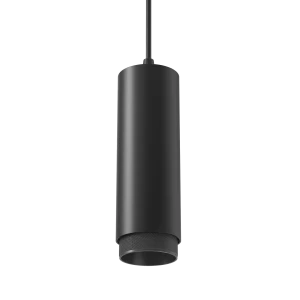 Tubular Snoot 60 Track Mounted Pendant (Finish: Black, Snoot Colour: Black Snoot, Wattage: 13W, Colour Temp.: 90CRI 3000K, Beam Angle: 36°, Dimming Ty