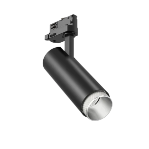 Tubular Snoot 60 (Finish: Black, Snoot Colour: Steel Snoot, Wattage: 13W, Colour Temp.: 90CRI 4000K, Beam Angle: 50°, Dimming Type: DALI, Accessories: